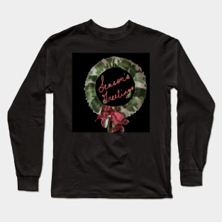 Camo Wreath Long Sleeve T-Shirt